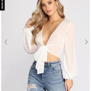 3/$30 Tie Front Shirt